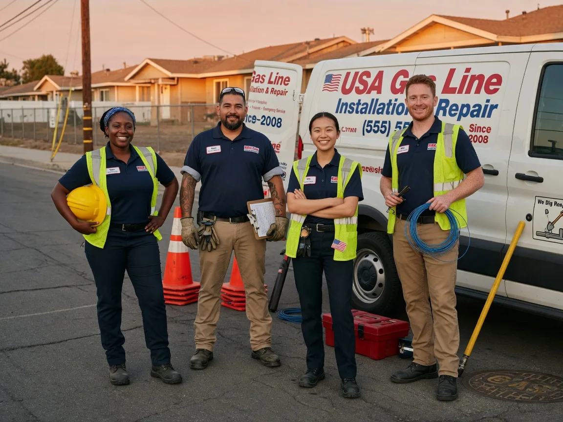 Gas Line Installation company in Holland, IA